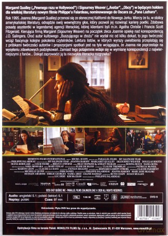 Mój rok z Salingerem [DVD]