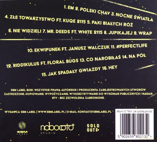 Moli: Jak spadały gwiazdy [CD]