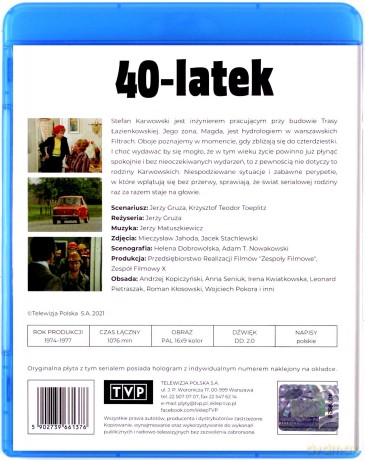 40-latek Czterdziestolatek (rekonstrukcja cyfrowa) [7xBlu-Ray]