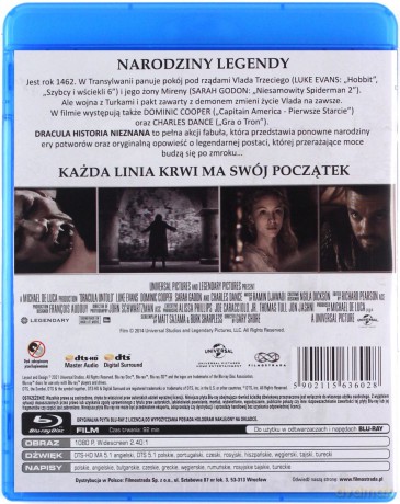 Dracula Historia Nieznana (Platinum Collection) [Blu-Ray]