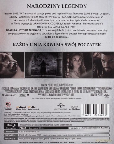 Dracula Historia Nieznana (Platinum Collection) [Blu-Ray]