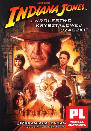 Indiana Jones i Króletwo Kryształowej Czaszki [DVD]