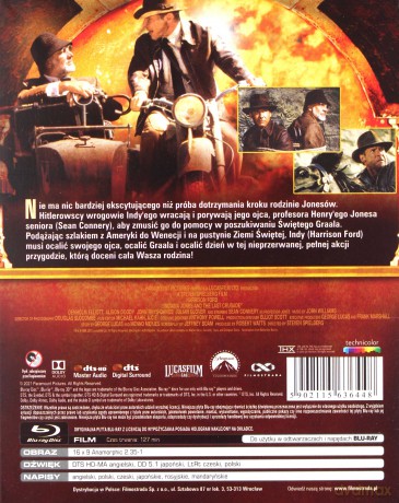 Indiana Jones i Ostatnia Krucjata [Blu-Ray]