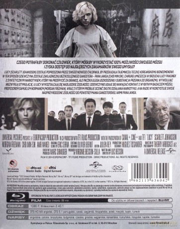 Lucy (Platinum Collection) [Blu-Ray]