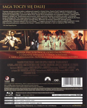 Ojciec Chrzestny II [Blu-Ray]