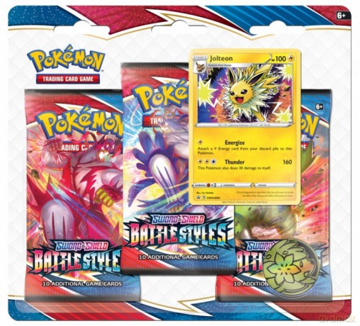 Battle Styles 3-pack Blister - Jolteon [KARTY]