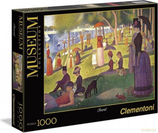 CLEMEMTONI 1000 el. A Sunday Afternoon on the Island of La Grande Jatte [PUZZLE]