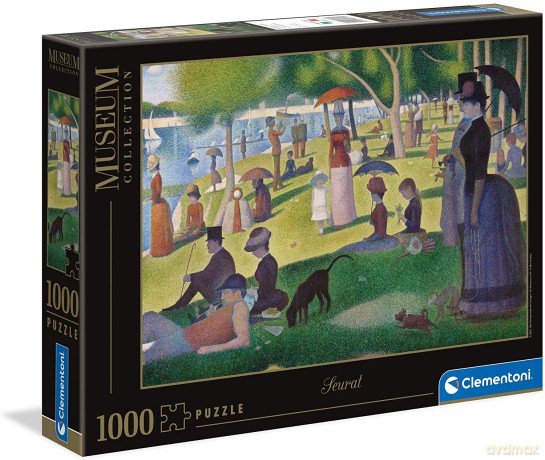 CLEMEMTONI 1000 el. A Sunday Afternoon on the Island of La Grande Jatte [PUZZLE]