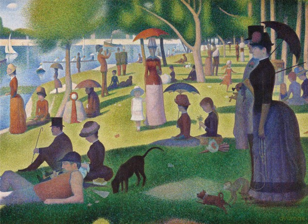 CLEMEMTONI 1000 el. A Sunday Afternoon on the Island of La Grande Jatte [PUZZLE]