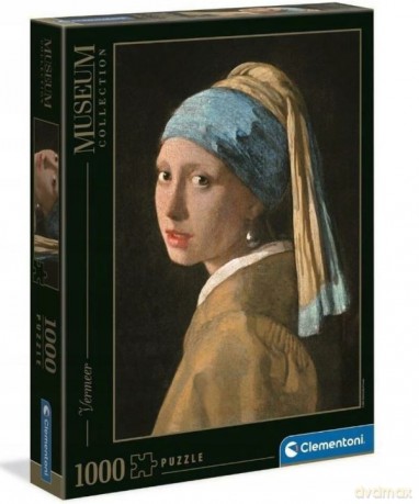 CLEMEMTONI 1000 el. Girl with a Pearl Earring [PUZZLE]
