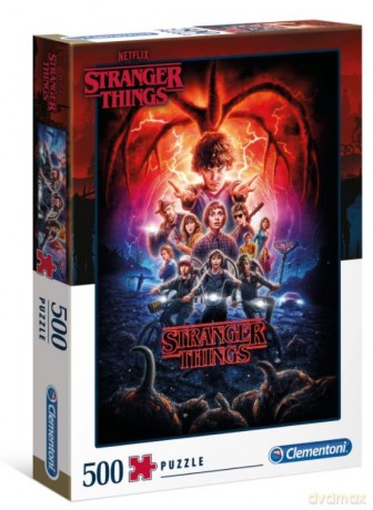 CLEMEMTONI 500 el. Stranger Things [PUZZLE]