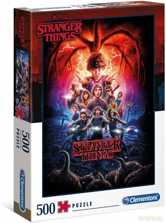CLEMEMTONI 500 el. Stranger Things [PUZZLE]