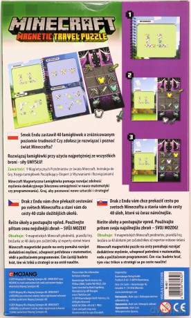 Gra Minecraft Łamigłówka magnetyczna