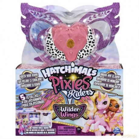 Hatchimals Pixies Riders Wilder Wings Tiger [FIGURKA]