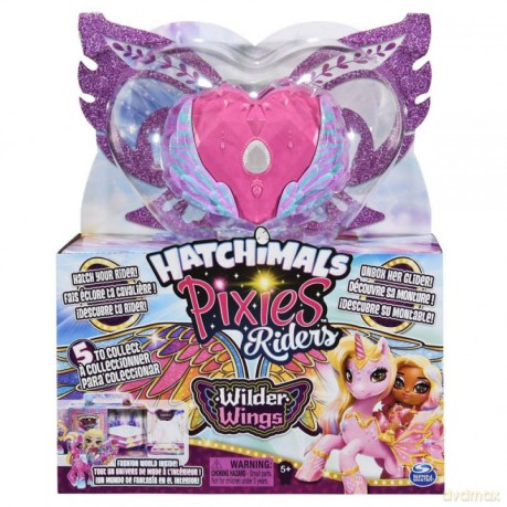 Hatchimals Pixies Riders Wilder Wings Zebra [FIGURKA]