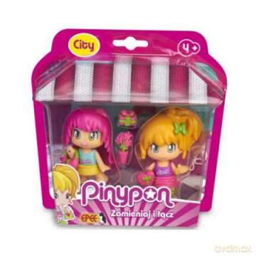 Laleczki Pinypon City Na zakupach 2 pack