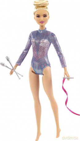 Lalka Barbie Kariera Gimnastyczka blondynka