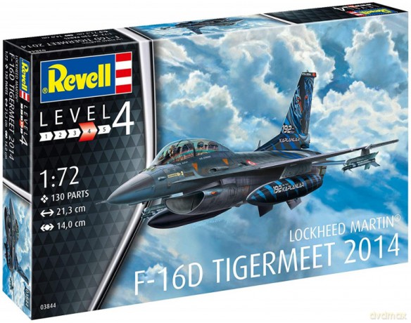 Model do sklejania F-16D Fighting Falcon