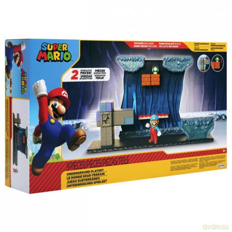 Super Mario Zestaw Underground z 6,5 cm figurką