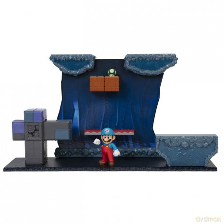 Super Mario Zestaw Underground z 6,5 cm figurką