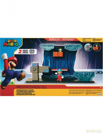 Super Mario Zestaw Underground z 6,5 cm figurką
