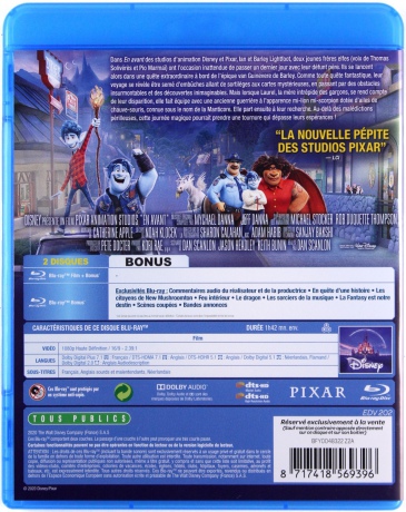 Onward (Naprzód) (Disney) [Blu-Ray]
