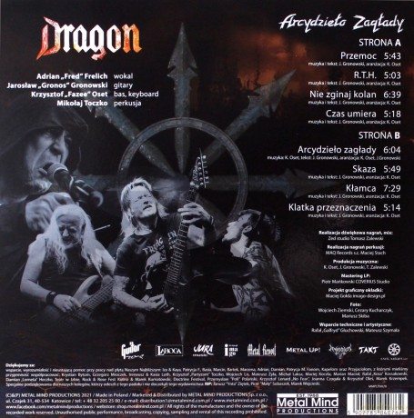 Dragon: Arcydzieło Zagłady [Winyl]