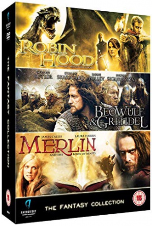 Beowulf & Grendal / Merlin & The Book Of Beasts / Robin Hood: Beyond Sherwood Forest (Beowulf - Droga do sprawiedliwości / Merlin i księga bestii / Poza Sherwood Forest) [3DVD]