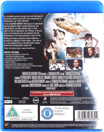 Fantastic Voyage (Fantastyczna podróż) [Blu-Ray]
