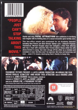 Fatalne zauroczenie [DVD]