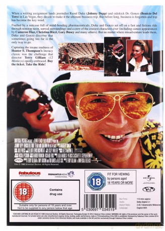 Fear & Loathing In Las Vegas (Las Vegas Parano) [DVD]