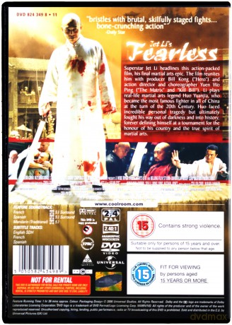 Fearless (Nieustraszony) [DVD]