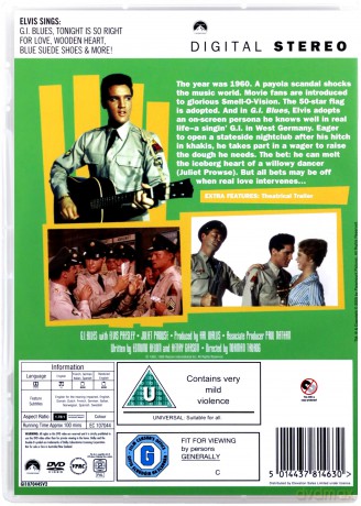 G.I. Blues (Blues szeregowca) [DVD]