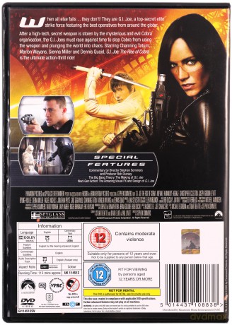 G.I. Joe: The Rise of Cobra (G.I. Joe: Czas Kobry) [DVD]