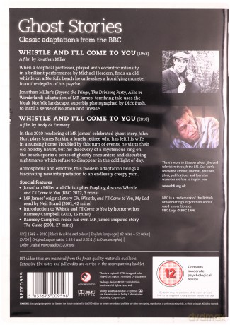 Ghost Stories from The BBC: Whistle and I'll Come to You (1968 / 2010) [DVD]