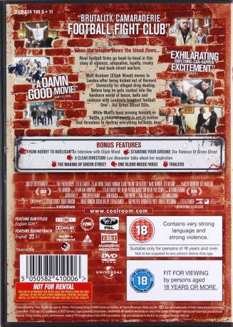 Green Street (Limited) (Hooligans) [DVD]