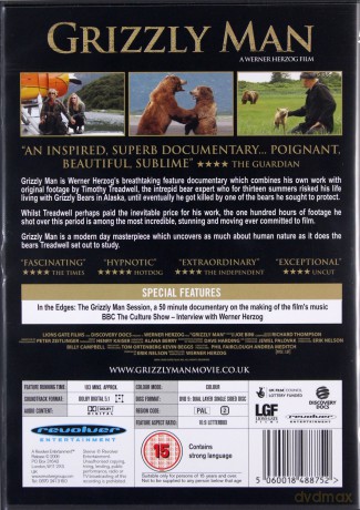 Grizzly Man (Człowiek niedźwiedź) [DVD]