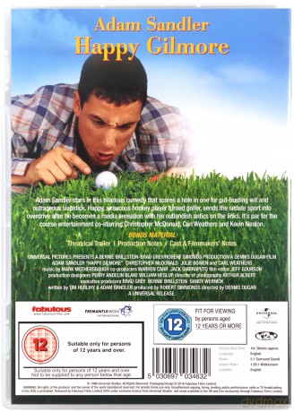 Happy Gilmore (Farciarz Gilmore) [DVD]