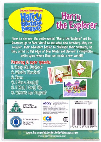 Harry and His Bucket Full of Dinosaurs: Harry The Explorer [DVD]