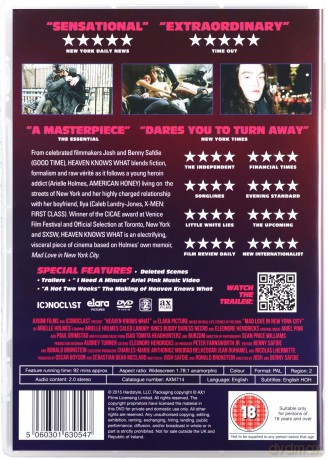 Heaven Knows What (Bóg wie co) [DVD]