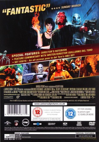 Hellboy 2 (Hellboy 2: Złota armia) [DVD]