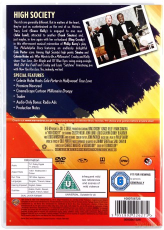 High Society (Wyższe sfery) [DVD]