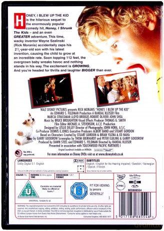 Honey, I Blew Up The Kid (Kochanie, zwiększyłem dzieciaka) [DVD]