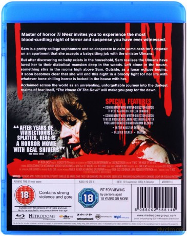 House Of The Devil (Dom diabła) [Blu-Ray]