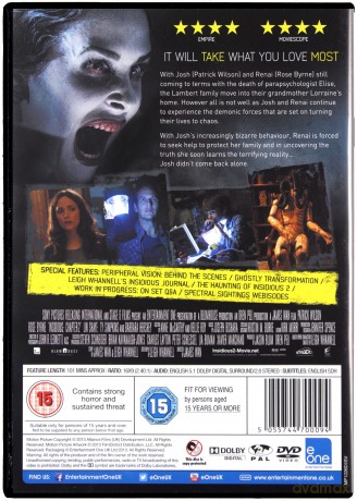 Insidious: Chapter 2 (Naznaczony: Rozdział 2) [DVD]