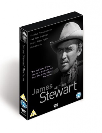 James Stewart Westerns: Destry Rides Again / Shenandoah / The Man From Laramie / Two Rode Together [4DVD]