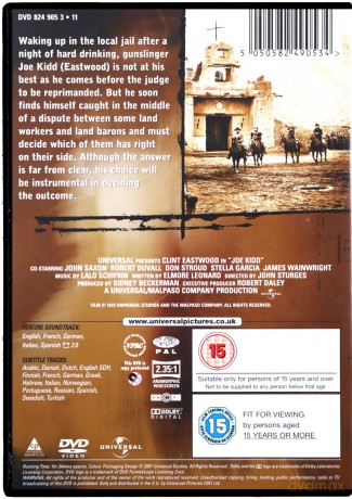 Joe Kidd [DVD]