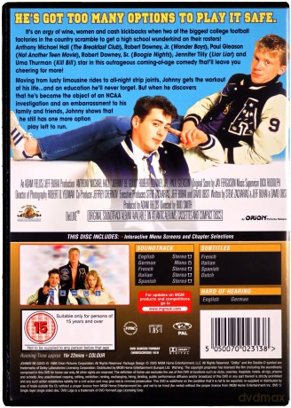 Johnny Be Good (Johnny, bądź dobry) [DVD]