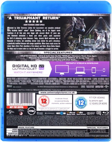 Jurassic World [Blu-Ray]