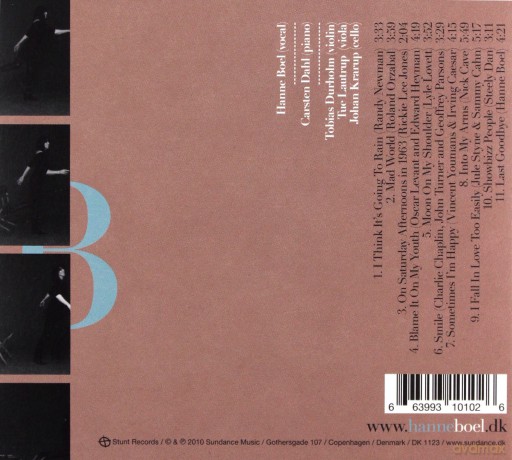 Hanne Boel with Carsten Dahl: I Think It's Going To Rain [CD]